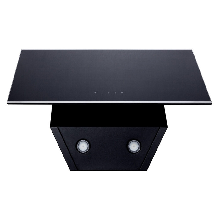 Витяжка декоративна похила MINOLA HVS 6232 BL/INOX 700 LED