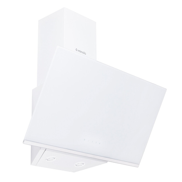 Витяжка декоративна похила MINOLA HVS 6232 WH/INOX 700 LED