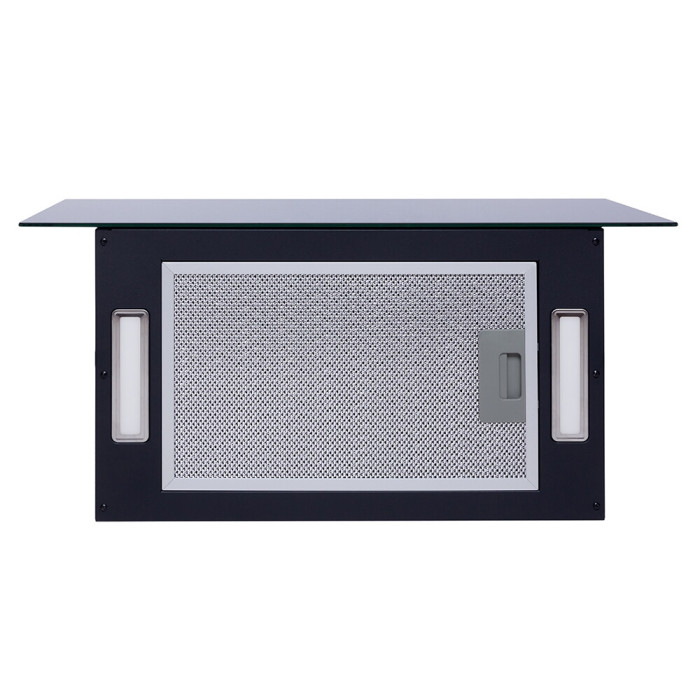Витяжка декоративна похила MINOLA HVS 6444 BL 800 LED