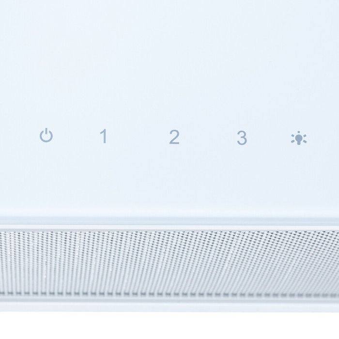 Витяжка декоративна похила MINOLA HVS 6744 WH 1100 LED