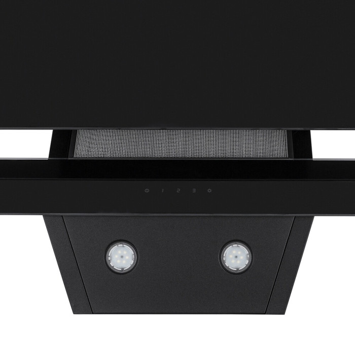 Витяжка декоративна похила MINOLA HVS 9412 BL 850 LED