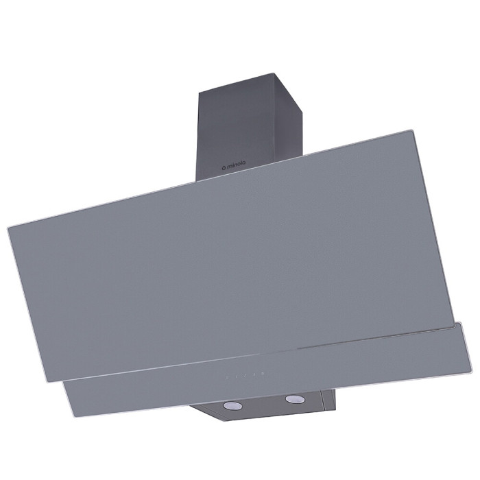 Витяжка декоративна похила MINOLA HVS 9412 GR 850 LED