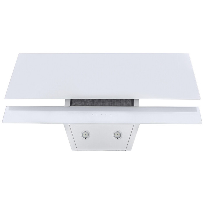 Витяжка декоративна похила MINOLA HVS 9412 WH 850 LED