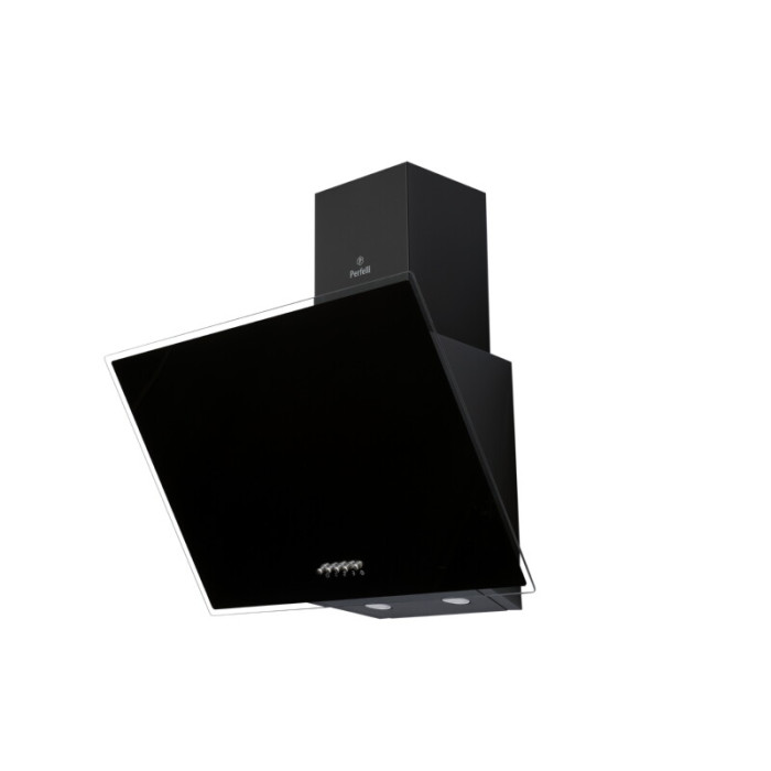Витяжка декоративна похила PERFELLI DN 6472 D 850 BL LED