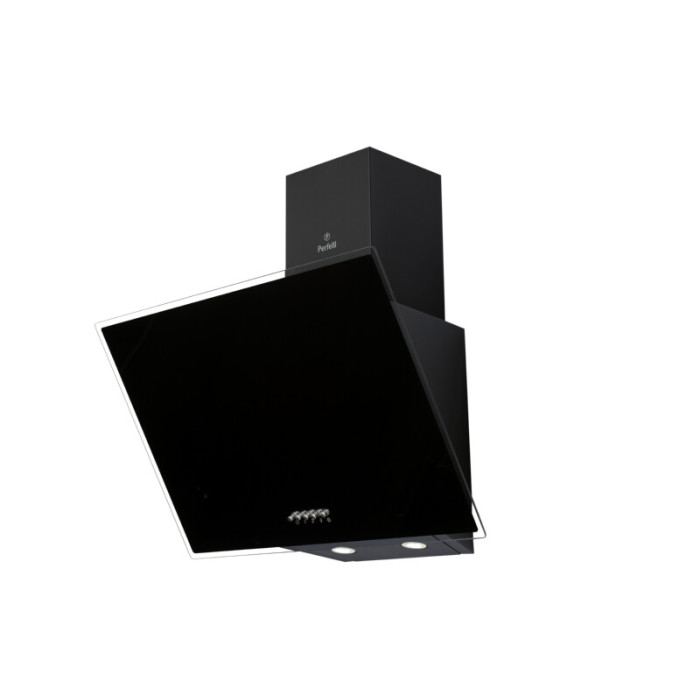 Витяжка декоративна похила PERFELLI DN 6472 D 850 BL LED