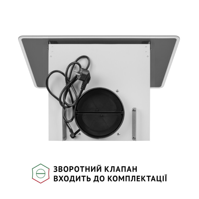 Витяжка декоративна похила PERFELLI VICCO 5HSR BIANCO