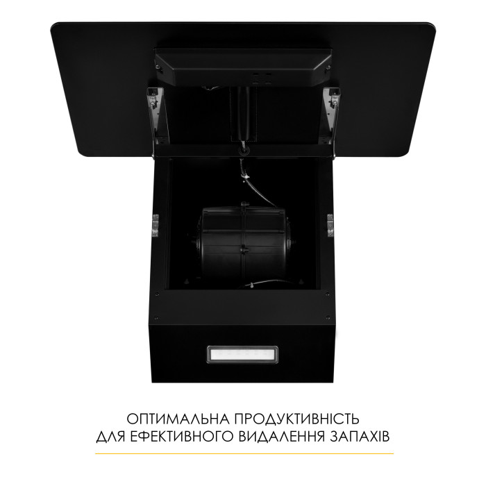 Витяжка декоративна похила WEILOR AURA WDS 53 BLACK