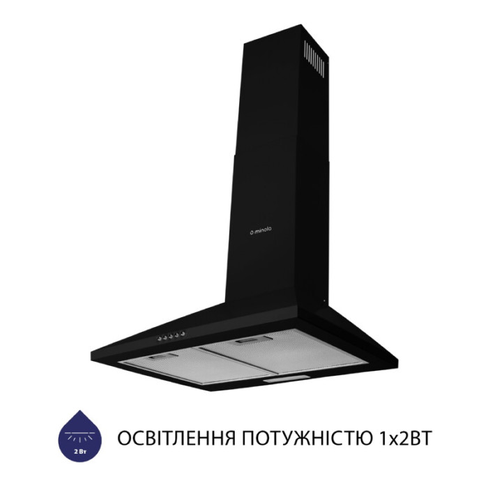Витяжка купольна MINOLA HK 5214 BL 700 LED