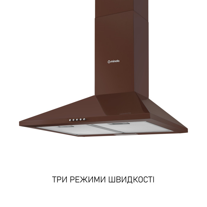 Витяжка купольна Minola HK 6214 BR 700 LED