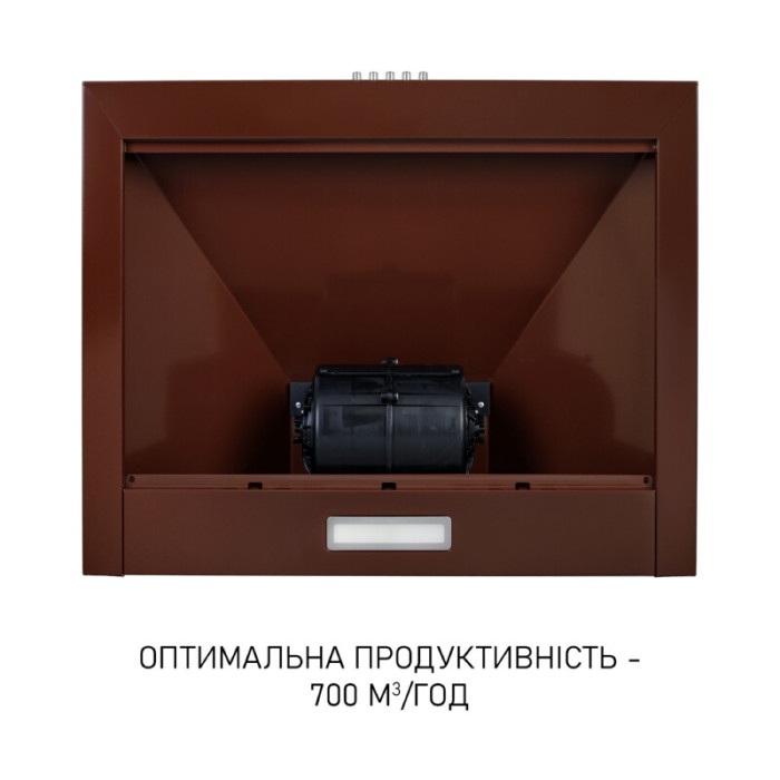 Витяжка купольна Minola HK 6214 BR 700 LED