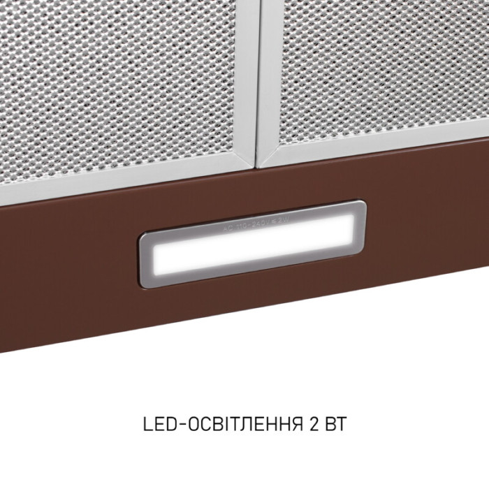 Витяжка купольна Minola HK 6214 BR 700 LED