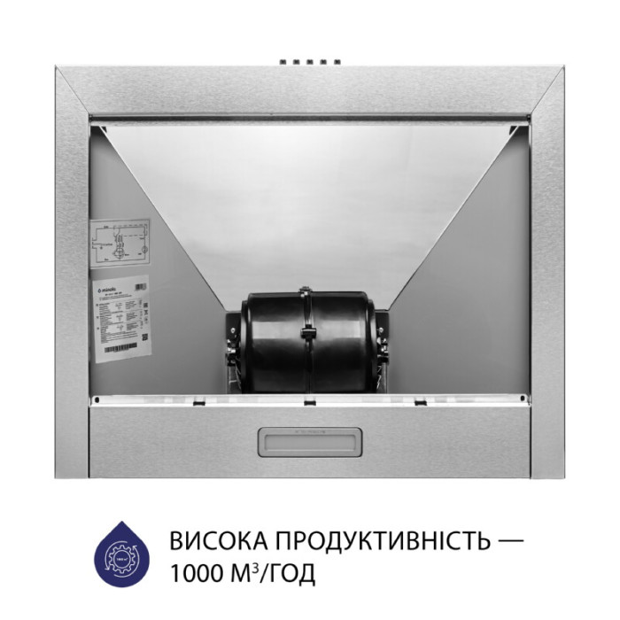 Витяжка купольна MINOLA HK 6614 I 1000 LED