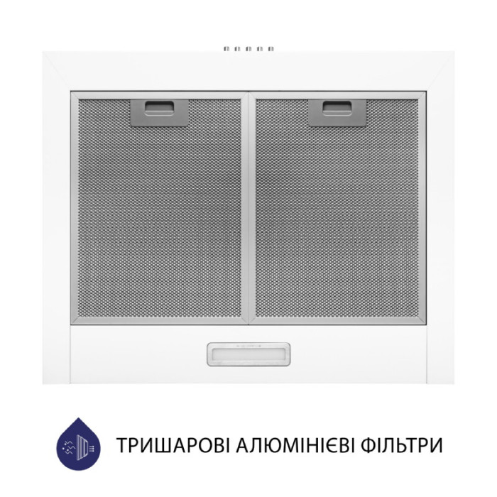 Витяжка купольна MINOLA HK 6614 WH 1000 LED