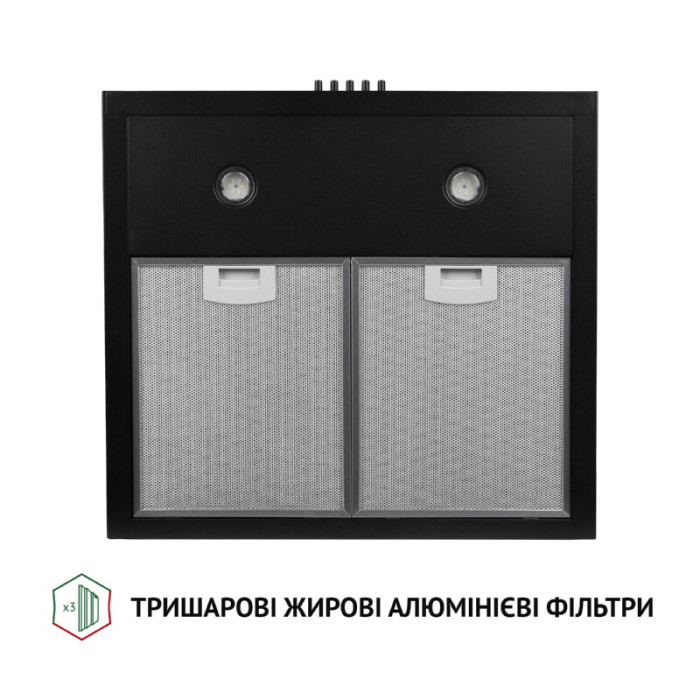 Витяжка купольна PERFELLI K 5202 BL 700 LED