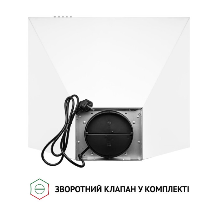 Витяжка купольна PERFELLI K 6610 WH 1000 LED