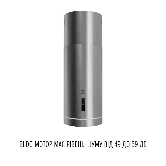 Витяжка острівна PERFELLI DESIGN ISOLA 35 INOX SILENZIO