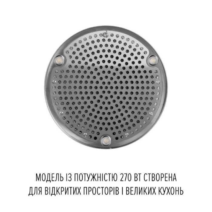Витяжка острівна PERFELLI DESIGN ISOLA 35 INOX SILENZIO