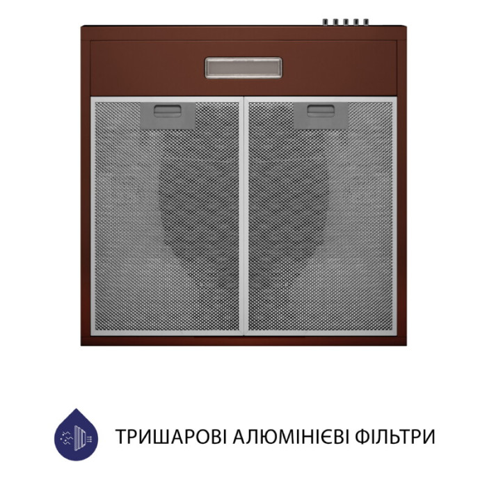 Витяжка плоска MINOLA HPL 513 BR