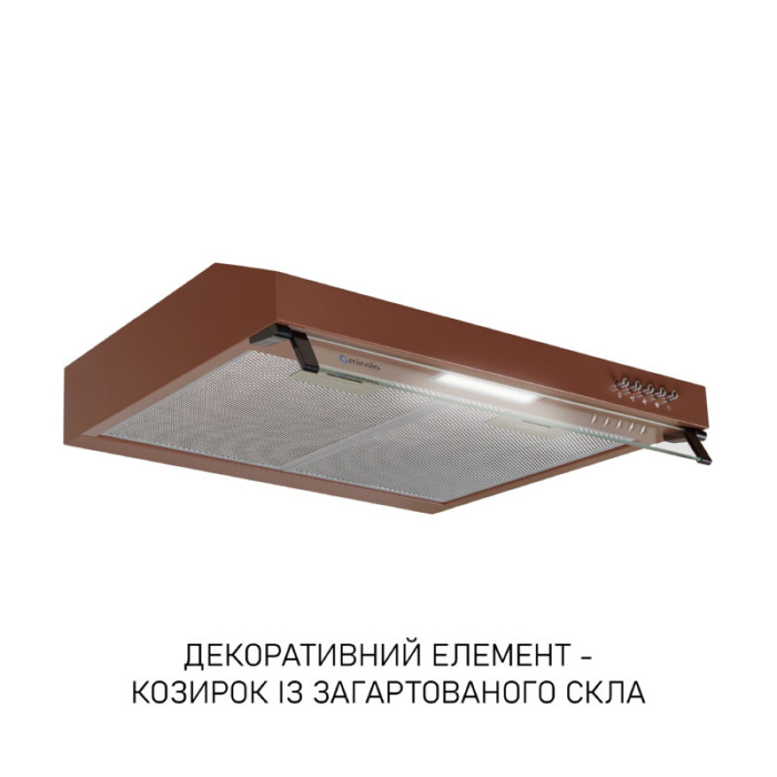 Витяжка плоска Minola HPL 522 BR