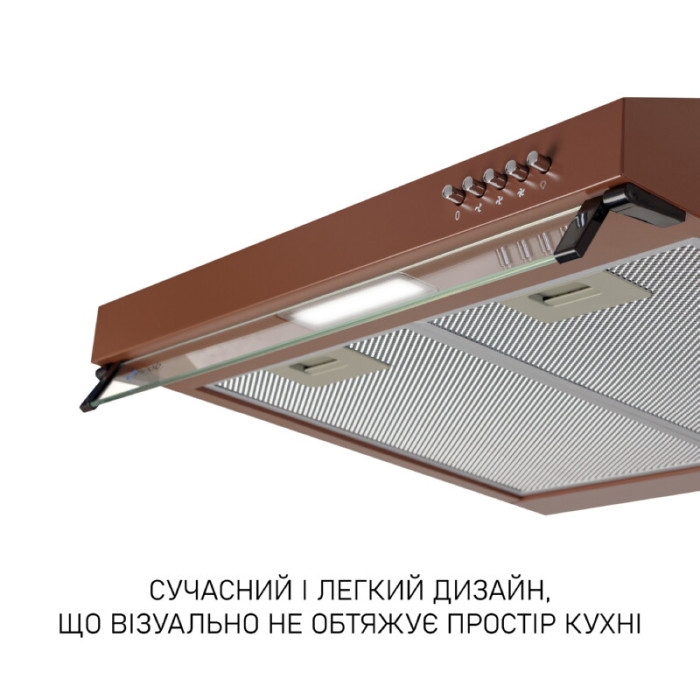 Витяжка плоска Minola HPL 522 BR