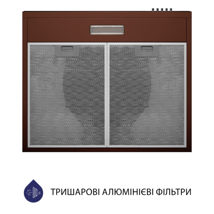 Витяжка плоска MINOLA HPL 613 BR