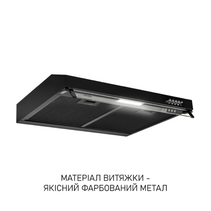 Витяжка плоска Minola HPL 6200 BLF