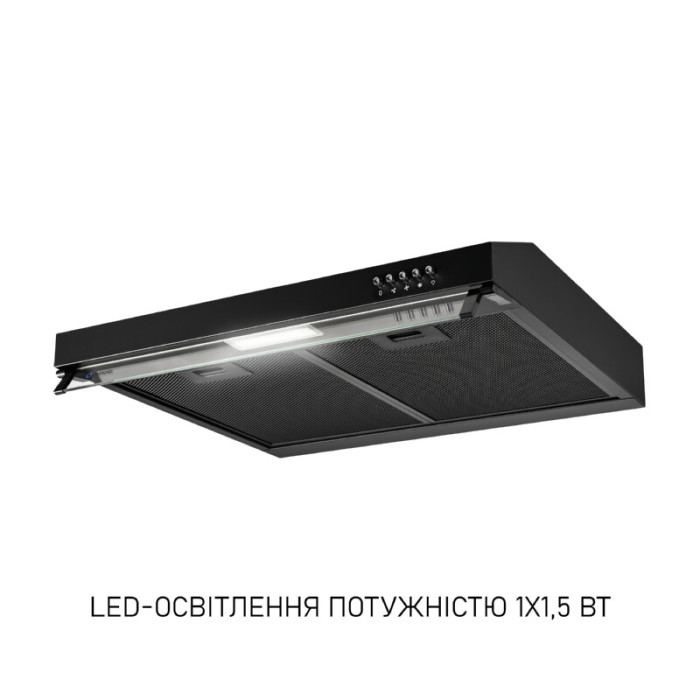 Витяжка плоска Minola HPL 6200 BLF