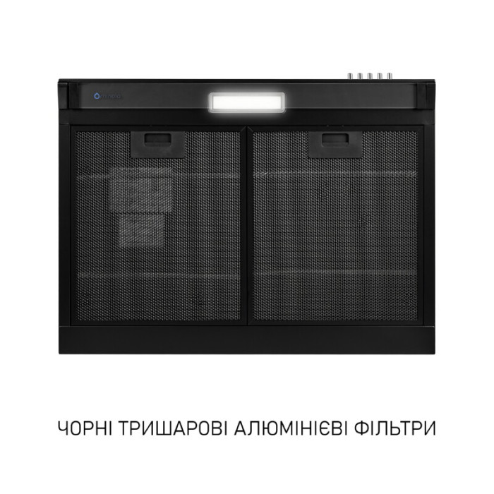Витяжка плоска Minola HPL 6200 BLF