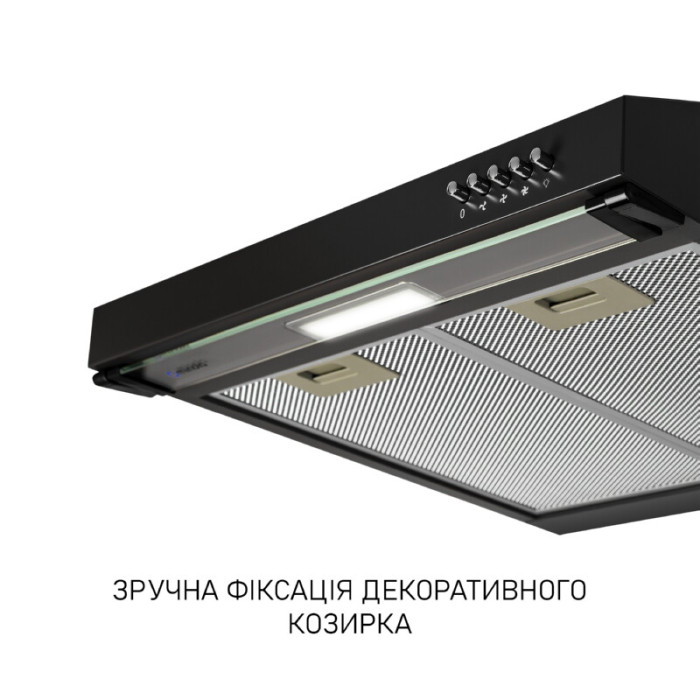 Витяжка плоска Minola HPL 622 BL