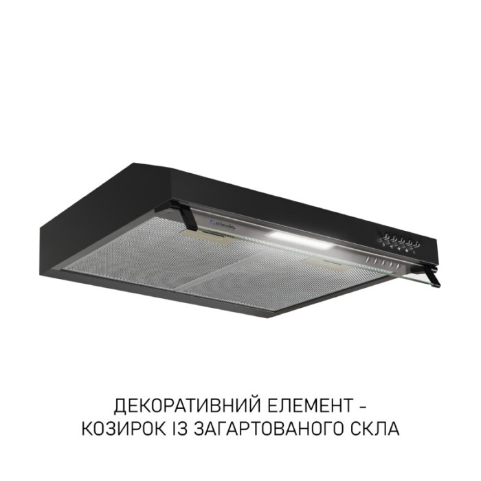 Витяжка плоска Minola HPL 622 BL