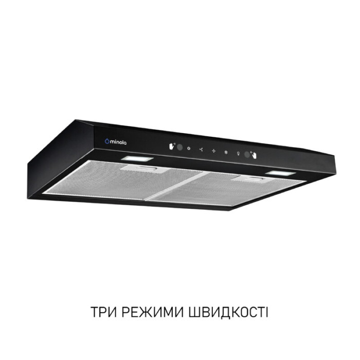 Витяжка плоска Minola HPLS 512 BL