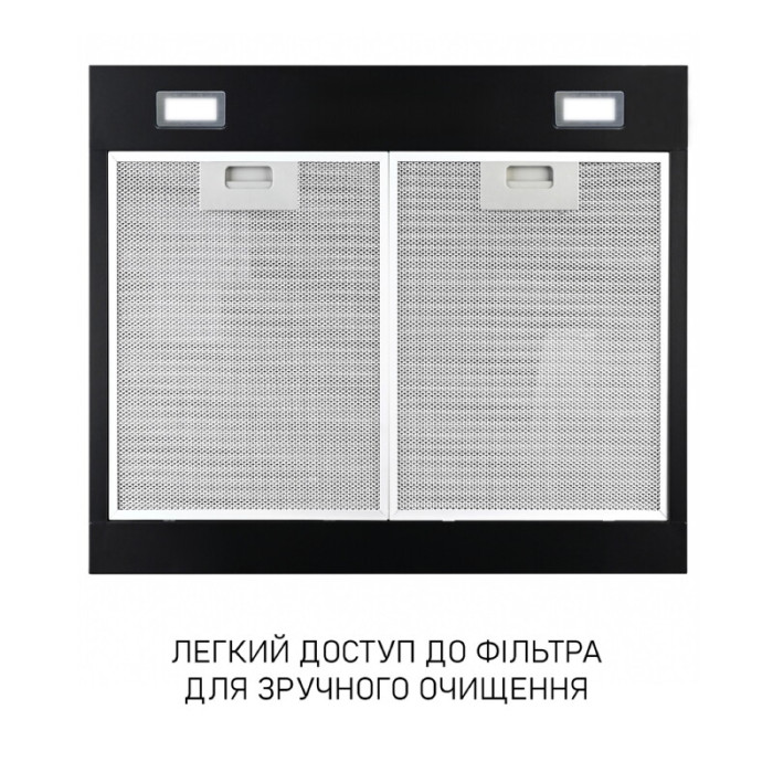 Витяжка плоска Minola HPLS 512 BL