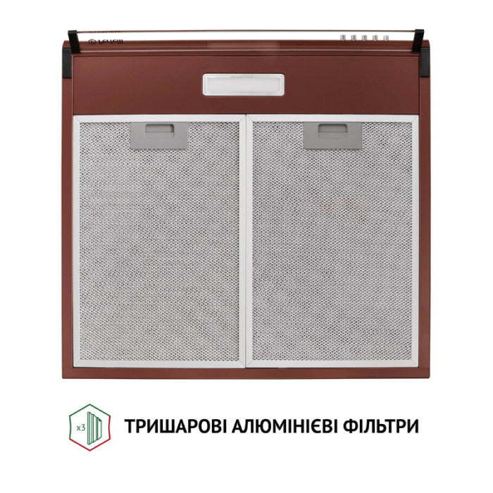 Витяжка плоска PERFELLI PL 5144 BR LED