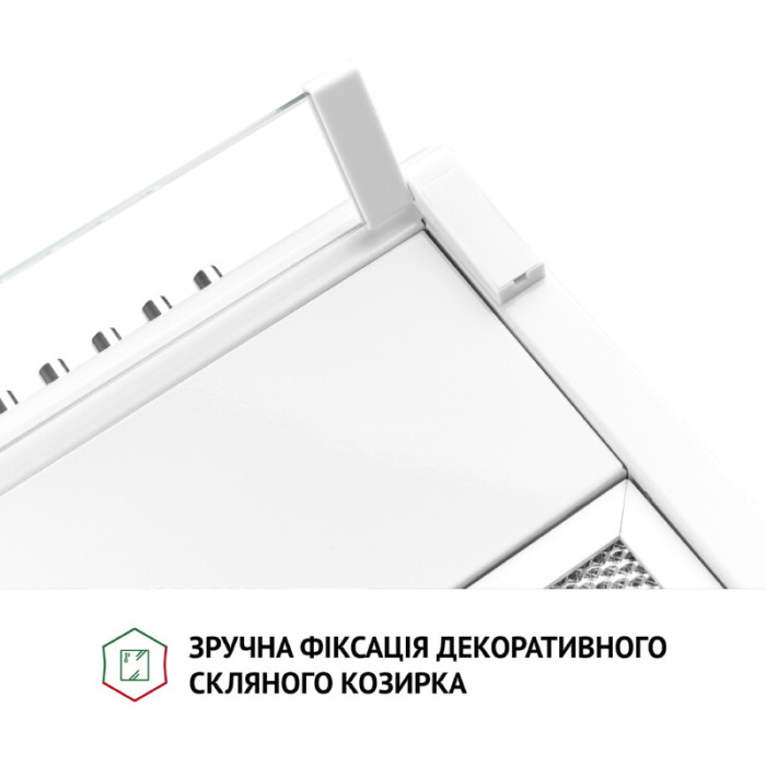 Витяжка плоска PERFELLI PL 6144 W LED