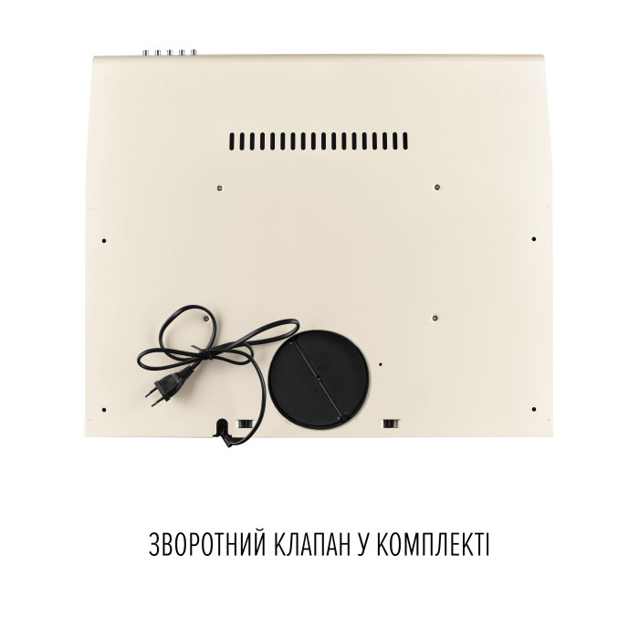 Витяжка плоска PERFELLI PL 6244 BG LED