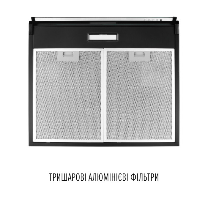 Витяжка плоска PERFELLI PL 6244 BL LED