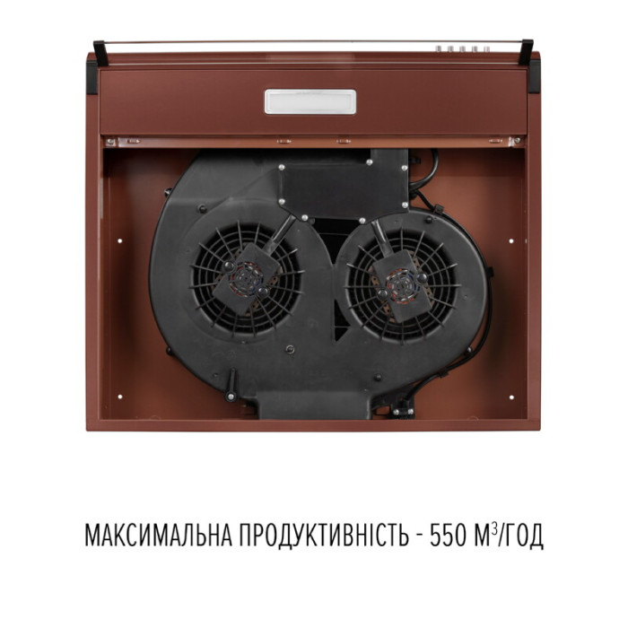 Витяжка плоска PERFELLI PL 6244 BR LED