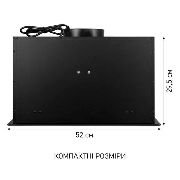 Витяжка повновбудована MINOLA BGH 5877 BL