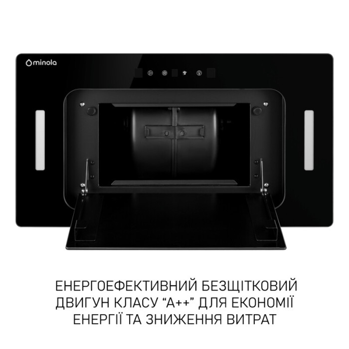 Витяжка повновбудована MINOLA BGH 5977 BL Silent