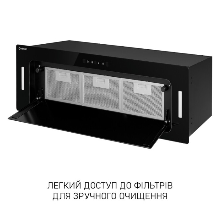 Витяжка повновбудована MINOLA BGH 9977 BL Silent