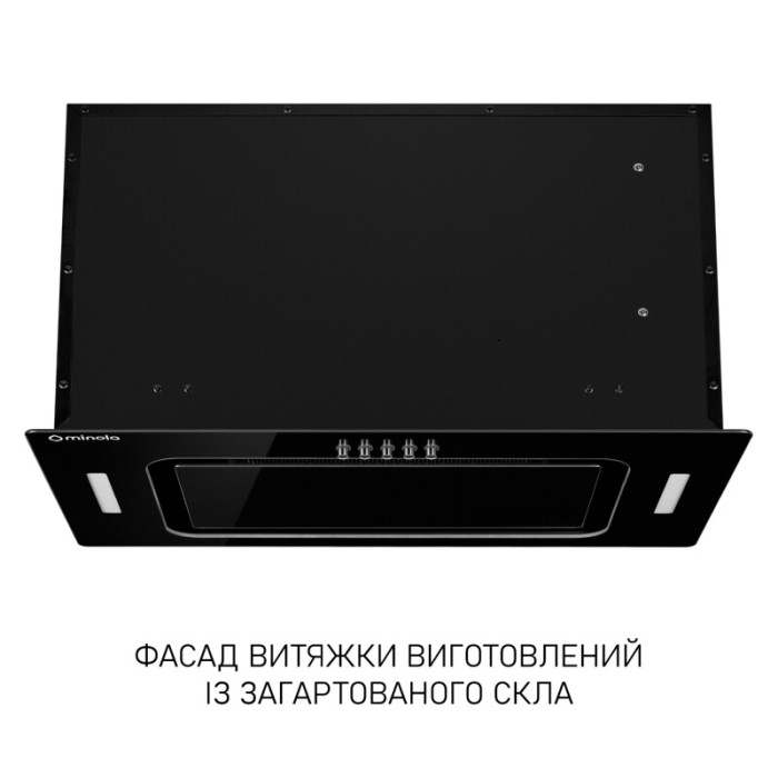 Витяжка повновбудована MINOLA BGK 5877 BL