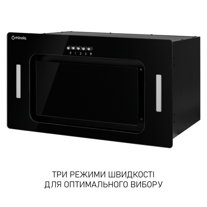 Витяжка повновбудована MINOLA BGK 5877 BL