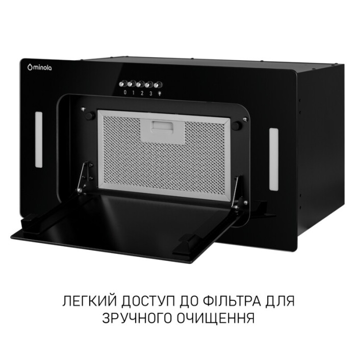 Витяжка повновбудована MINOLA BGK 5877 BL