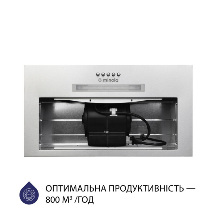 Витяжка повновбудована MINOLA HBI 5323 I 800 LED