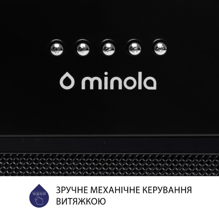 Витяжка повновбудована MINOLA HBI 5622 BLF 1000 LED