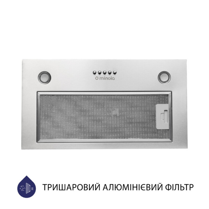 Витяжка повновбудована MINOLA HBI 5627 I 1000 LED