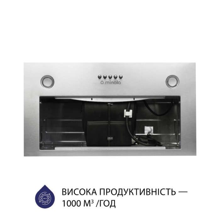 Витяжка повновбудована MINOLA HBI 5627 I 1000 LED