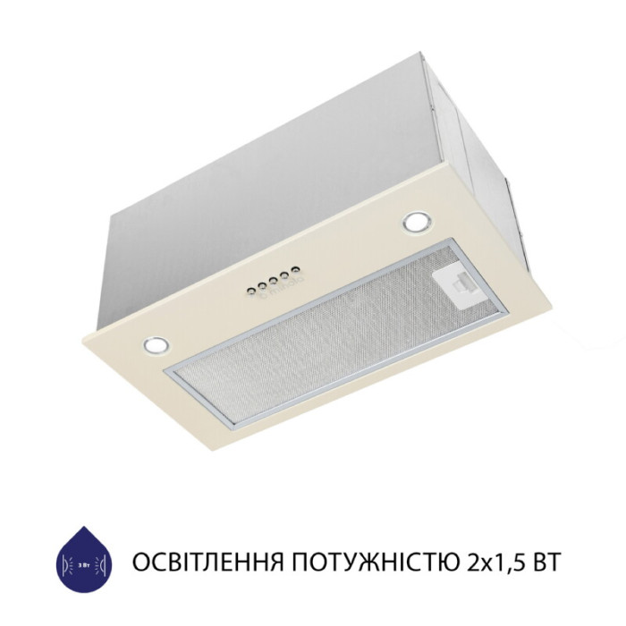 Витяжка повновбудована MINOLA HBI 5627 IV 1000 LED