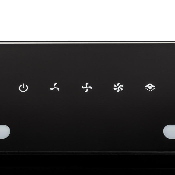 Витяжка повновбудована MINOLA HBI 6673 BL GLASS 1000 LED Line