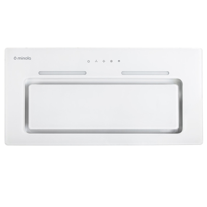 Витяжка повновбудована MINOLA HBI 6673 WH GLASS 1000 LED Line